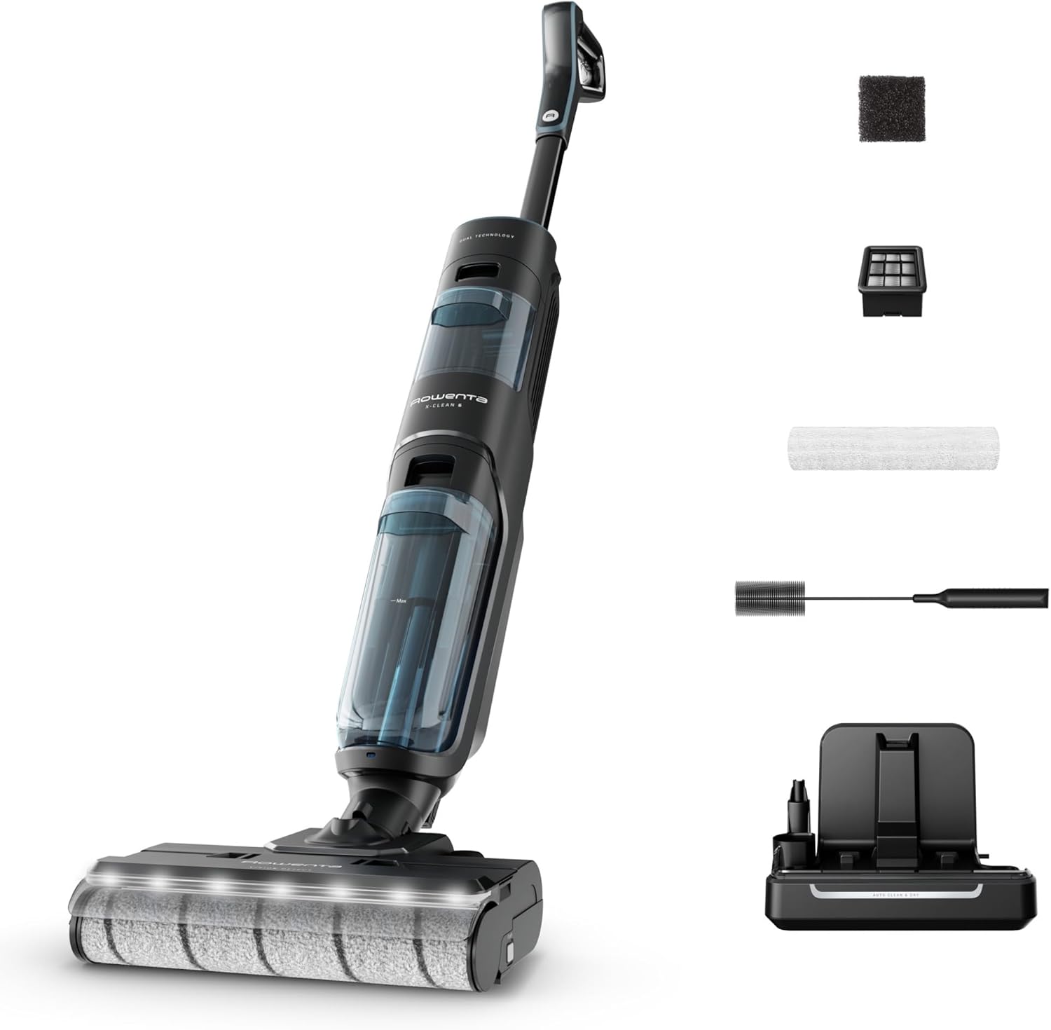 Rowenta X-Clean 5 Aspirateur Laveur Sans Fil - État Neuf GZ5555EE